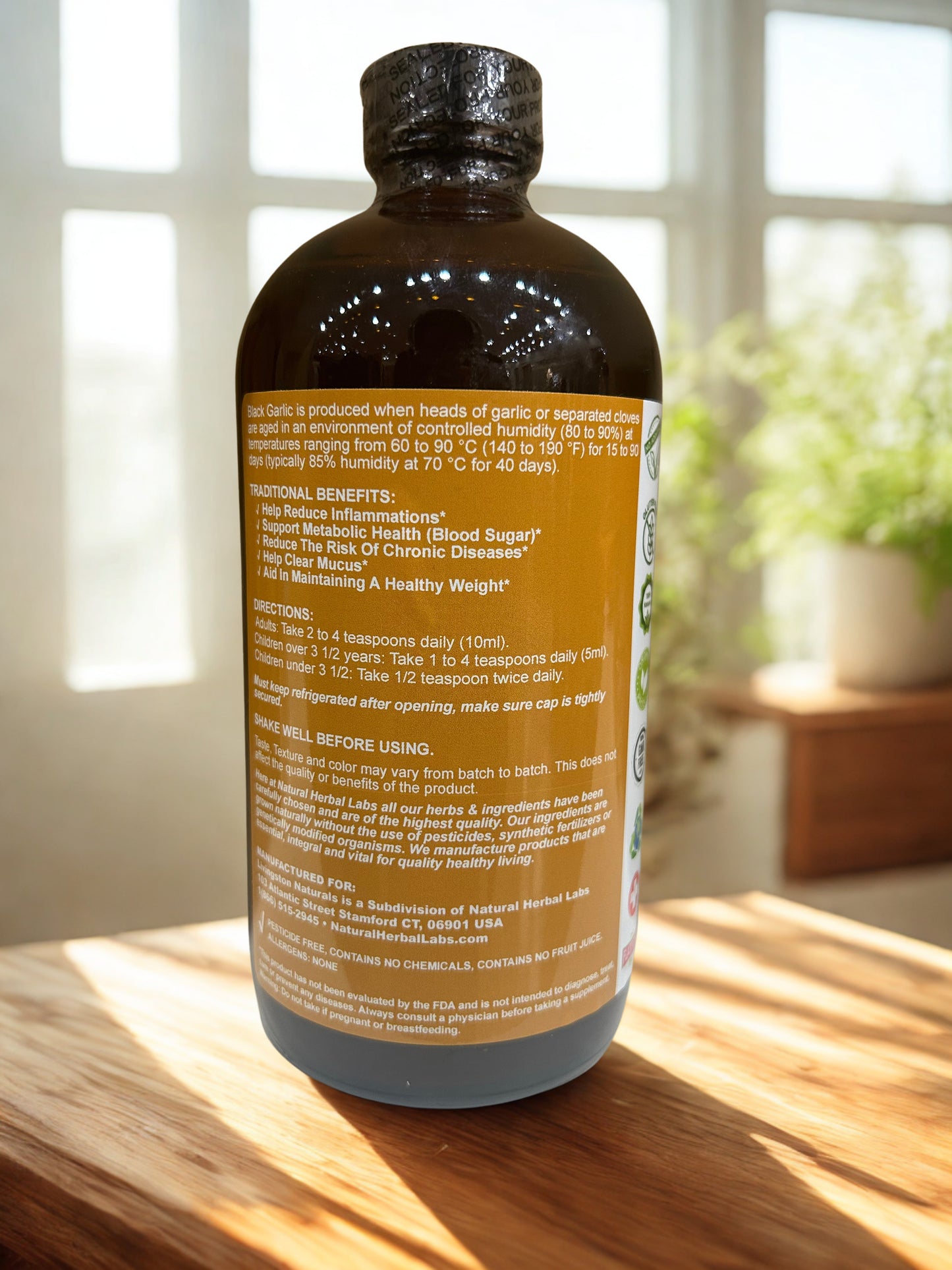 Black Garlic Bitter