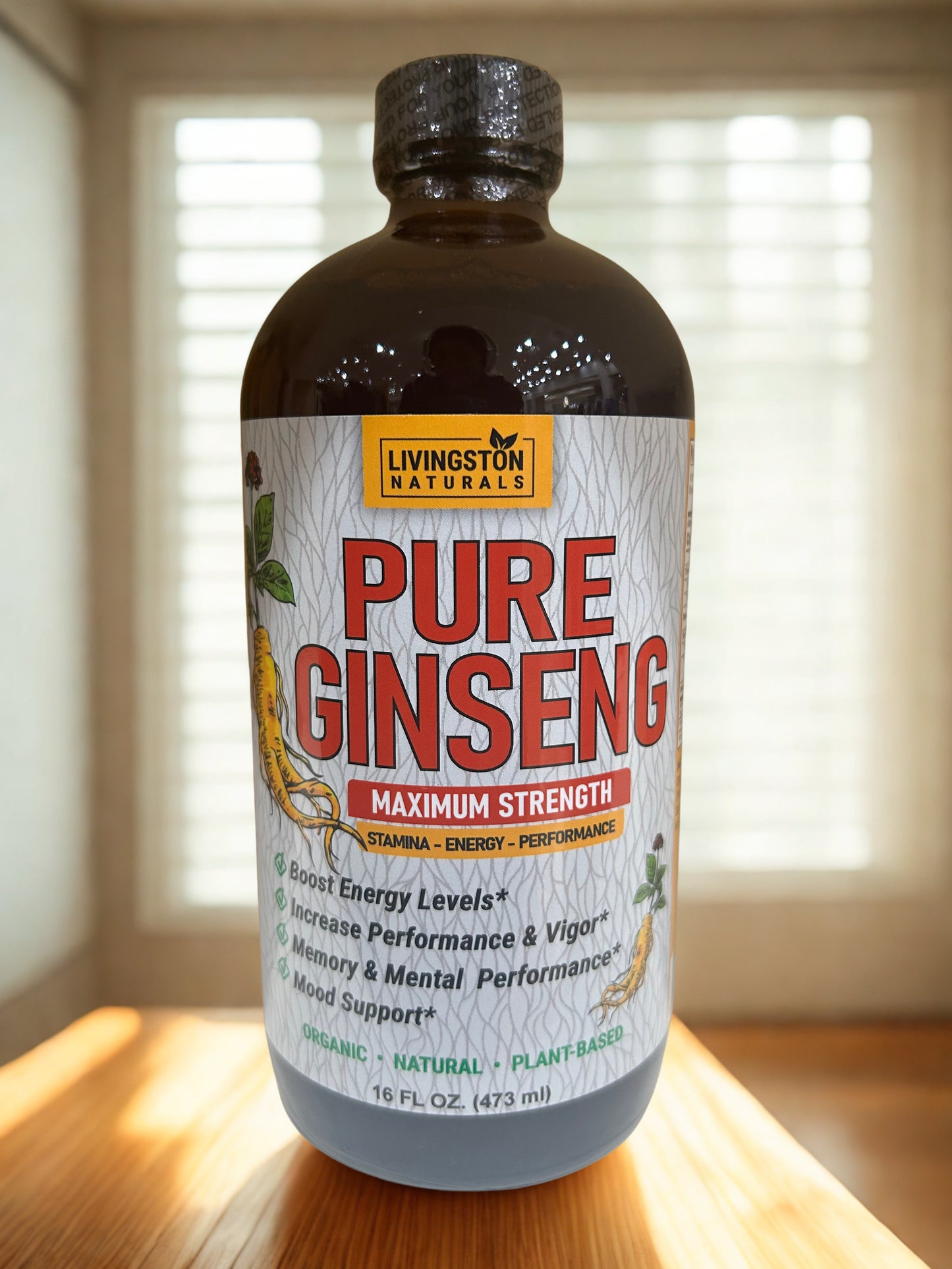 Pure Ginseng Maximum Strength Bitter