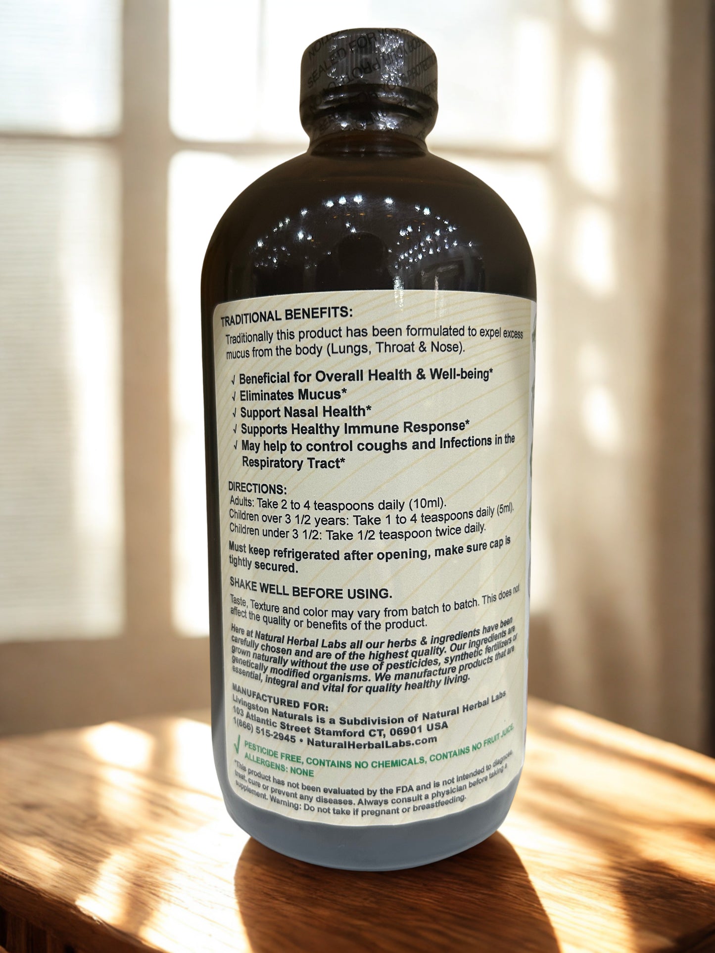 Mucus Formula Bitter