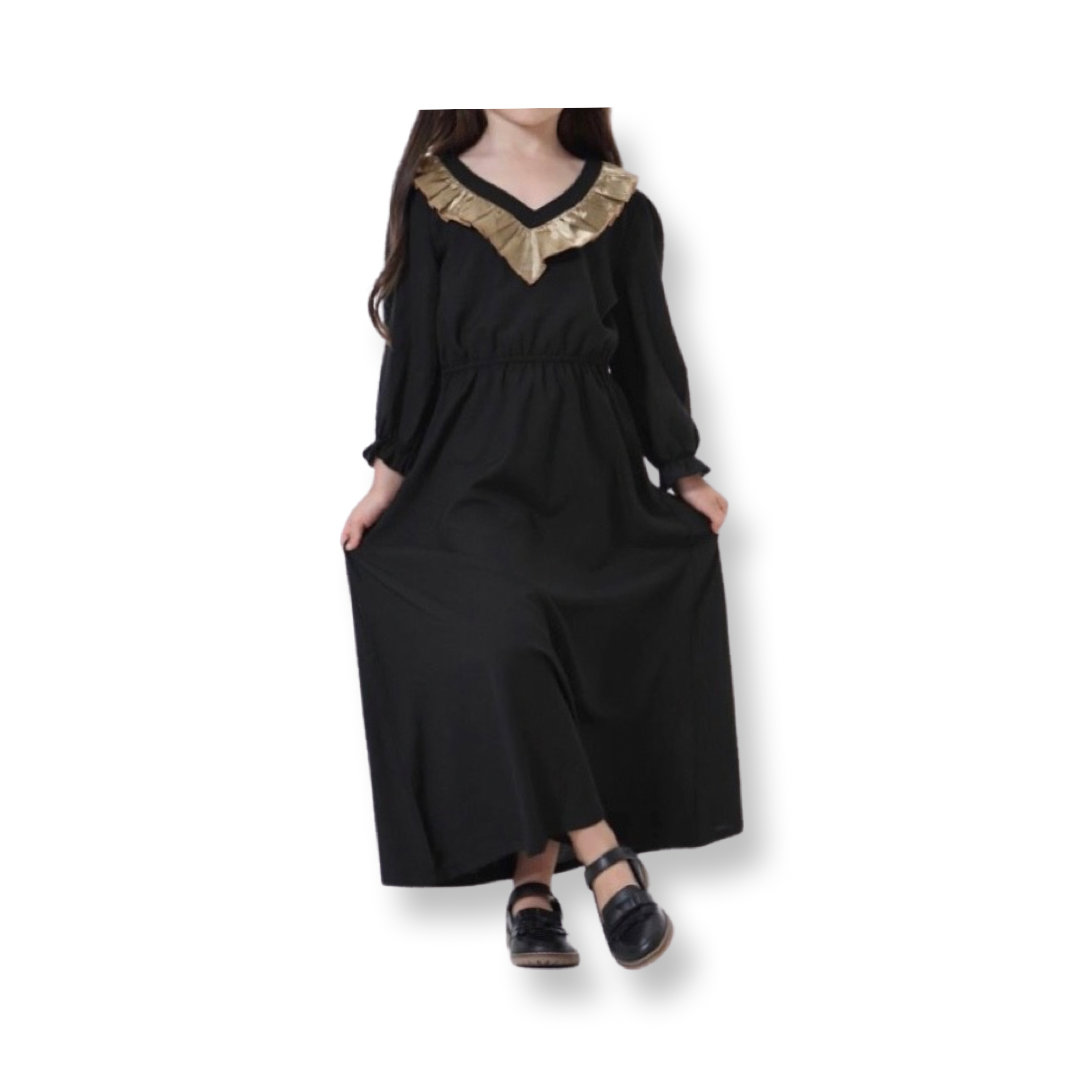 V-Neck Abaya