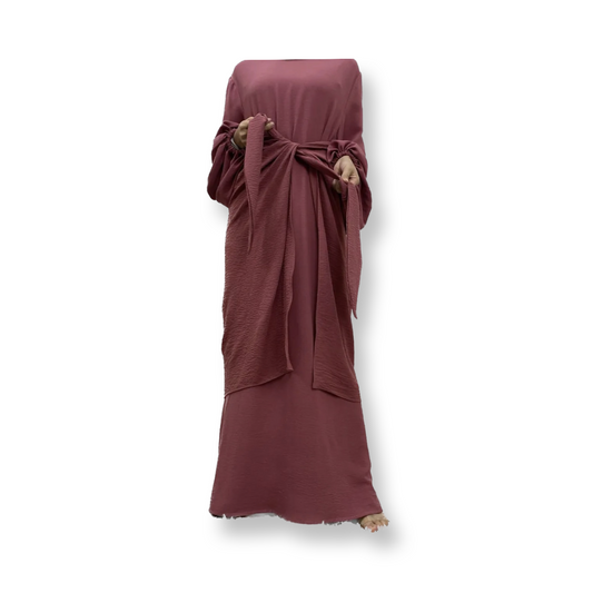 Crepe Abaya & Wrap