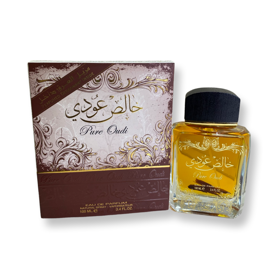 Pure Oudi Eau De Parfum Spray by Lattafa