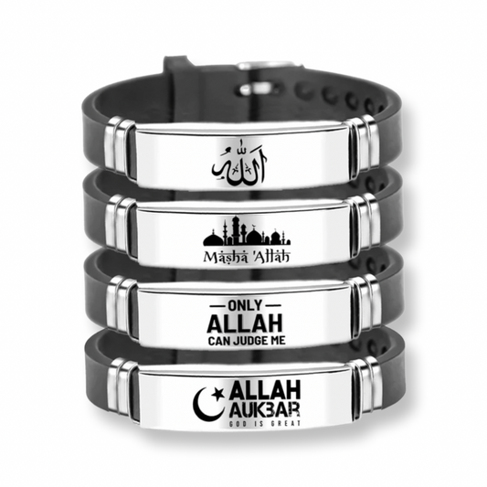 MENS ARABIC STAINLESS STEEL BRACELET