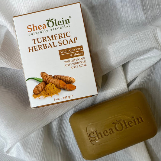 Shea Olein Turmeric Herbal Soap