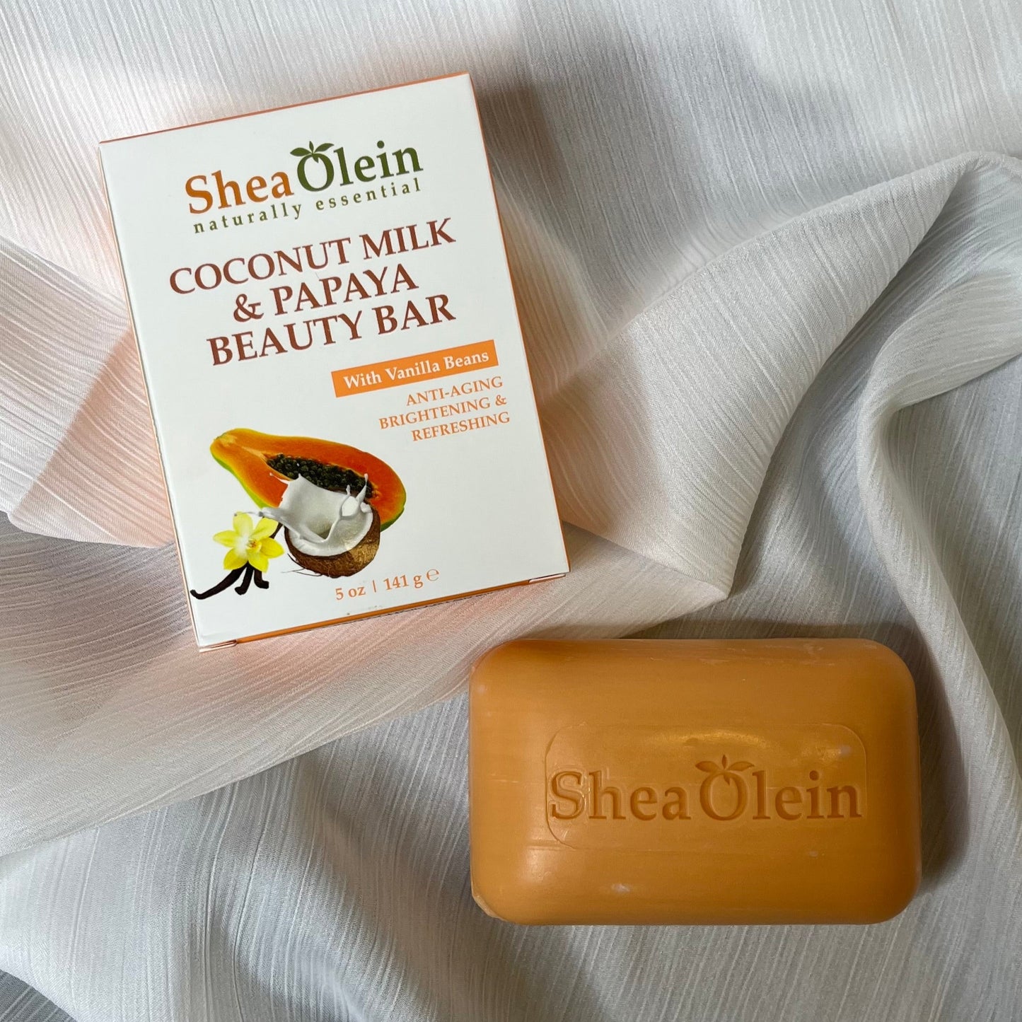 Shea Olein Coconut Milk & Papaya Soap