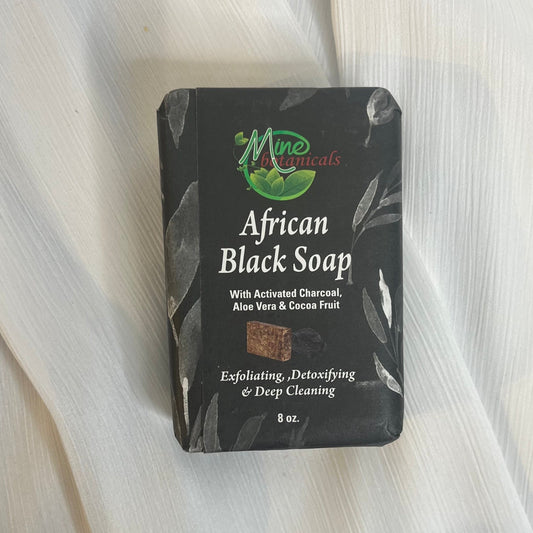 African Black Bar Soap