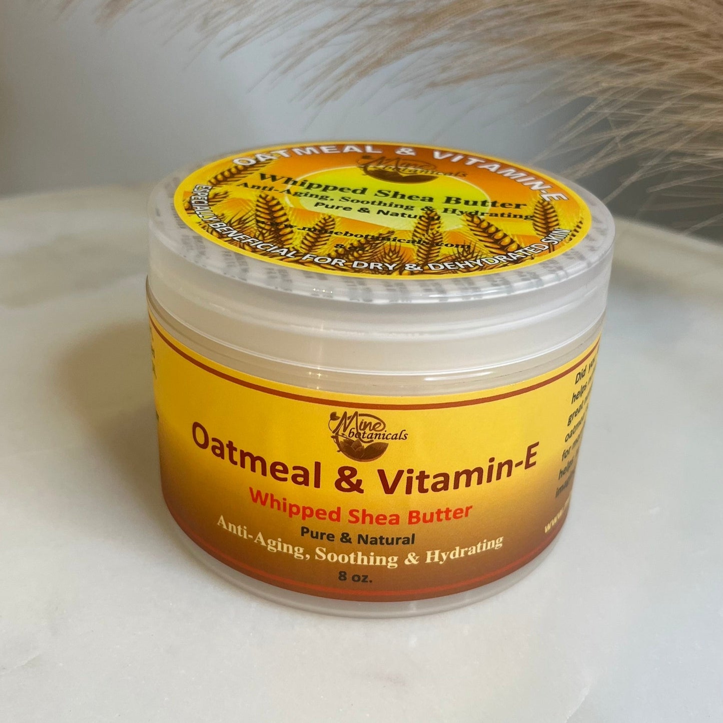 Oatmeal & Vitamin-E Whipped Shea Butter