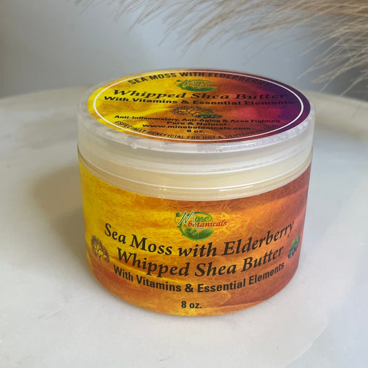 Sea Moss with Elderberry Whipped Shea Butter